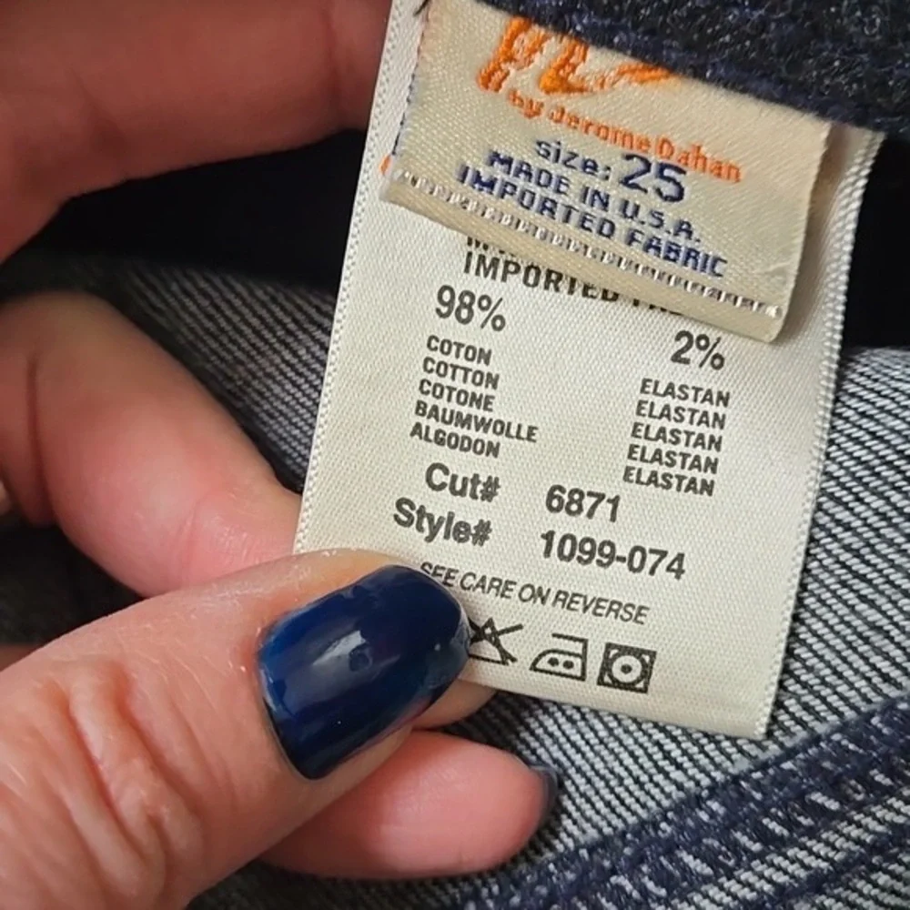 Women's Black Flared Jeans - Picture 2 of 4